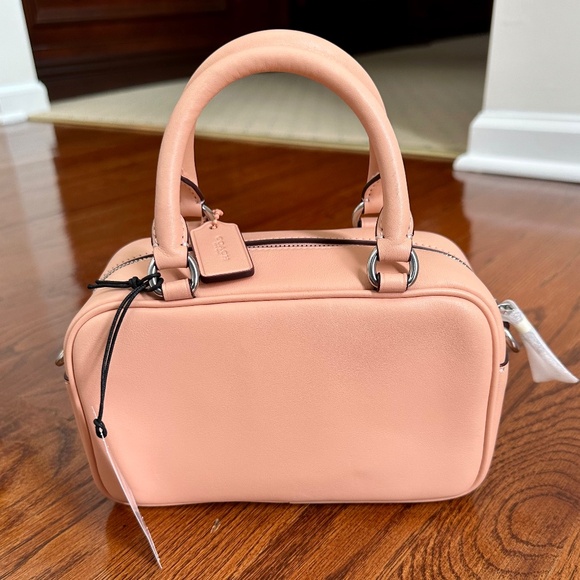Coach Faded Blush Crossbody Satchel New with Tags - Picture 6 of 16